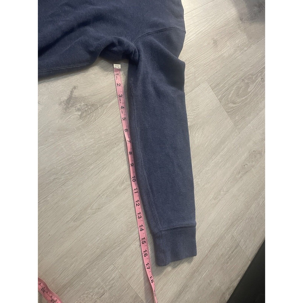 POLO RALPH LAUREN Men Funnel Neck Jumper Pullover Sweater Size M Blue - Picture 6 of 10